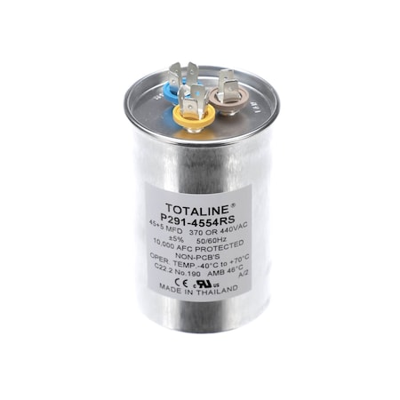 Carrier DUAL CAPACITOR 45/5 440V RND P291-4554RS